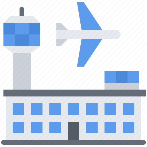 Building, airplane, airport, aircraft icon - Download on Iconfinder