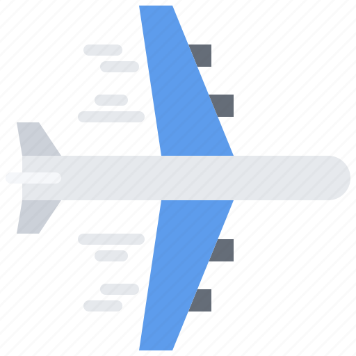 Airplane, airport, aircraft icon - Download on Iconfinder