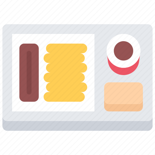 Food, tray, airport, aircraft icon - Download on Iconfinder