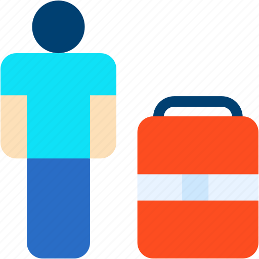 Passenger, people, tourist, travel, suitcase, backpacker icon - Download on Iconfinder