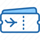 boarding, pass, ticket, card, paper, travel, document