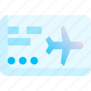 air fare, boarding pass, e-ticket, passenger, seat, ticket, travel