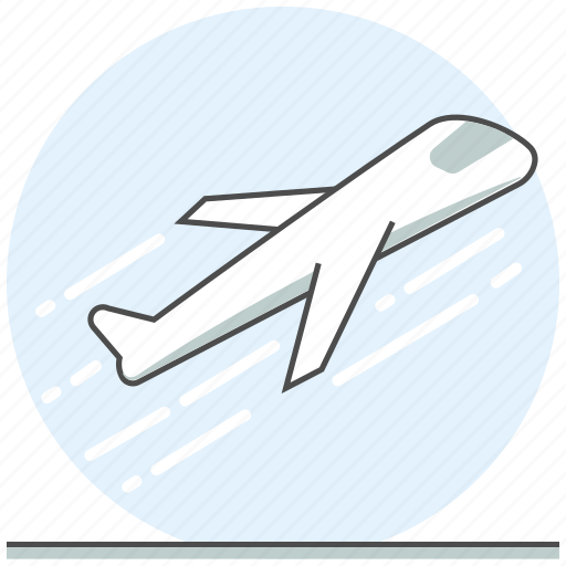 Aircraft, airplane, airport, takeoff, concept icon - Download on Iconfinder