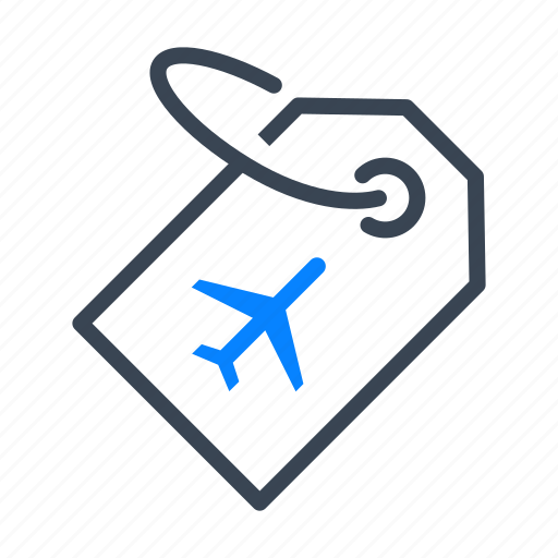 Airport, luggage, baggage, suitcase, tag, label icon - Download on Iconfinder