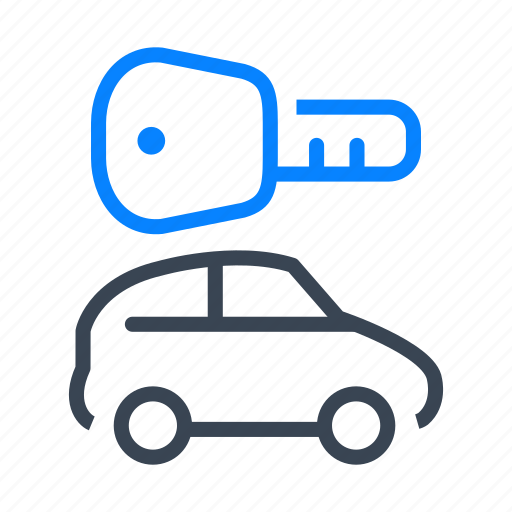 Car, rent, rental, hire, key icon - Download on Iconfinder