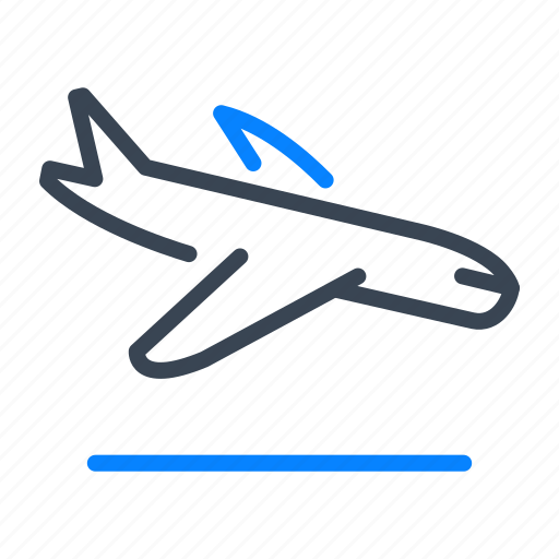 Plane, airplane, flight, landing, airport icon - Download on Iconfinder