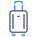 suitcase, luggage, travel