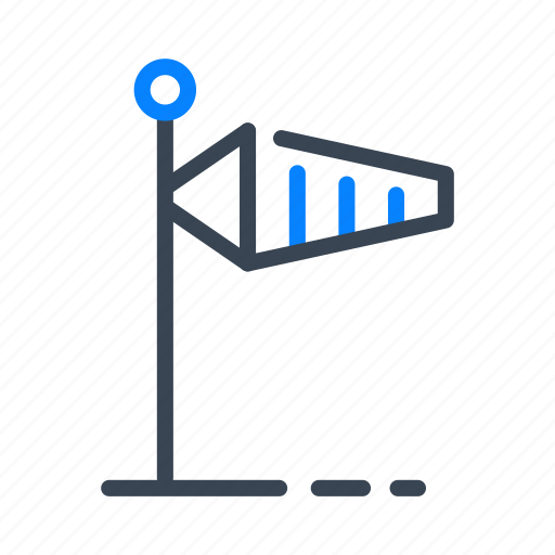 Wind, windsock, meteorology, weather icon - Download on Iconfinder