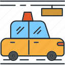 airport, cab, taxi, transport, transportation, vehicle