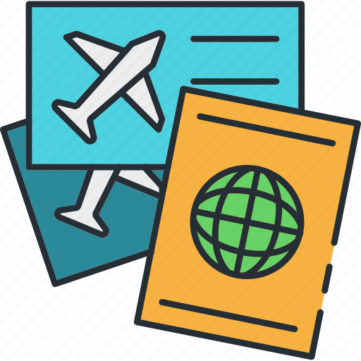 Passport, tickets, travel, traveling icon - Download on Iconfinder