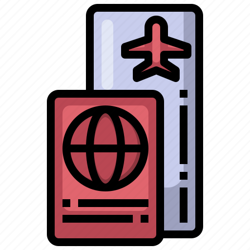 Document, identity, passport, ticket, travel icon - Download on Iconfinder