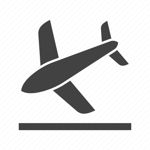 Airport, approach, flight, landing, plane, runway, speed icon - Download on Iconfinder