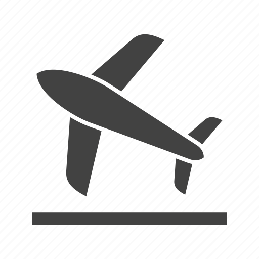 Aircraft, airport, aviation, flight, off, plane, takeoff icon - Download on Iconfinder