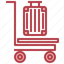 cart, delivery, transportation, trolley