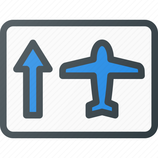 Airport, plane, security, sign, terminal icon - Download on Iconfinder