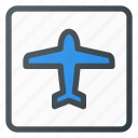 airport, plane, security, sign, terminal