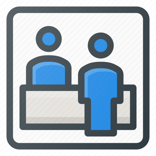 Airport, chack, check, in, information, tcket, terminal icon - Download on Iconfinder