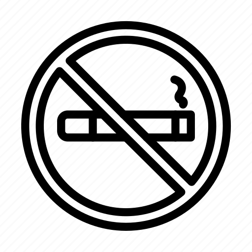 No smoking, cigarette, smoke, forbidden, tobacco icon - Download on Iconfinder