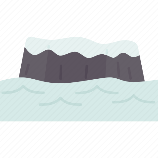 Glacier, iceberg, arctic, landscape, nature icon - Download on Iconfinder