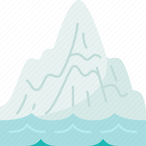 Iceberg, ice, glacier, ocean, nature icon - Download on Iconfinder