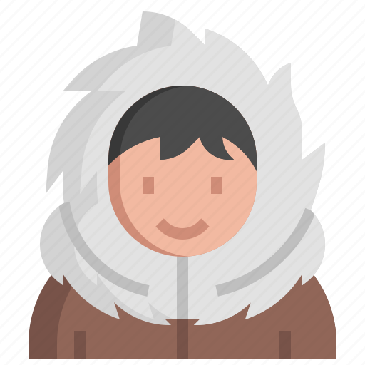 Eskimo, male, ethnic, culture, man, people icon - Download on Iconfinder