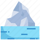 iceberg, ice, arctic, polar, landscape