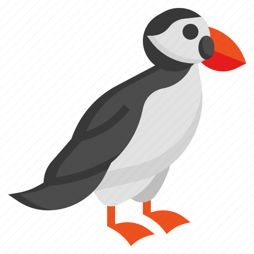 Puffin, beak, fauna, feather, animal icon - Download on Iconfinder