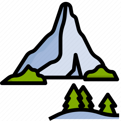 Mountain, view, landscape, nature, america icon - Download on Iconfinder
