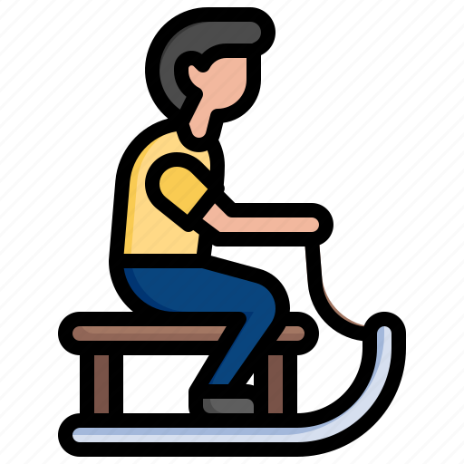 Sledge, architecture, city, sled, transportation, winter icon - Download on Iconfinder