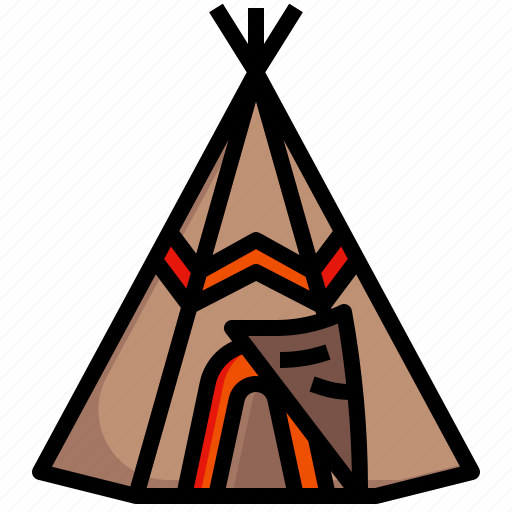 Teepee, camping, cultures, native, american, tribal, tent icon - Download on Iconfinder