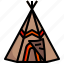 teepee, camping, cultures, native, american, tribal, tent 