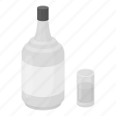absinthe, alcohol, beverage, bottle, drink, glass
