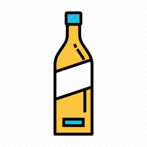Alcohol, booze, bottle, liquor, scotch whisky icon - Download on Iconfinder