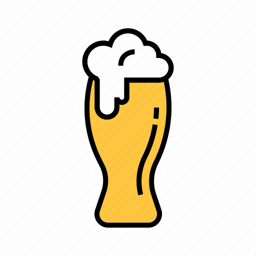 Beer glass, beverage, liquor, wheat beer, white beer icon - Download on Iconfinder
