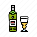 absinthe, drink, bottle, alcohol, glass, bar