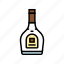 brandy, glass, bottle, alcohol, drink, bar 