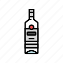 rum, glass, bottle, alcohol, drink, bar