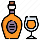 cognac, alcohol, drink, liquor