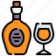 cognac, alcohol, drink, liquor 