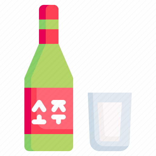 Soju, alcohol, drink, liquor icon - Download on Iconfinder