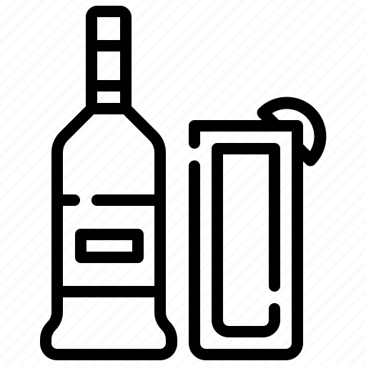 Tonic, alcohol, drink, liquor icon - Download on Iconfinder