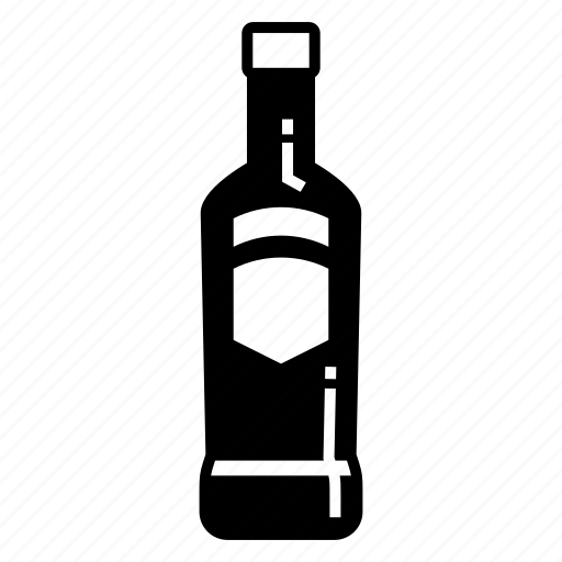 Alcohol, booze, hard liquor, malt beverage, vodka bottle, celebration icon - Download on Iconfinder