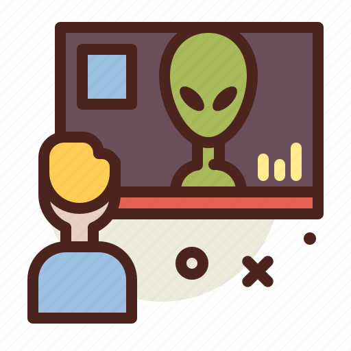 Alien, communication, science, space icon - Download on Iconfinder
