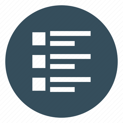 Align, checklsit, format, menu, text icon - Download on Iconfinder