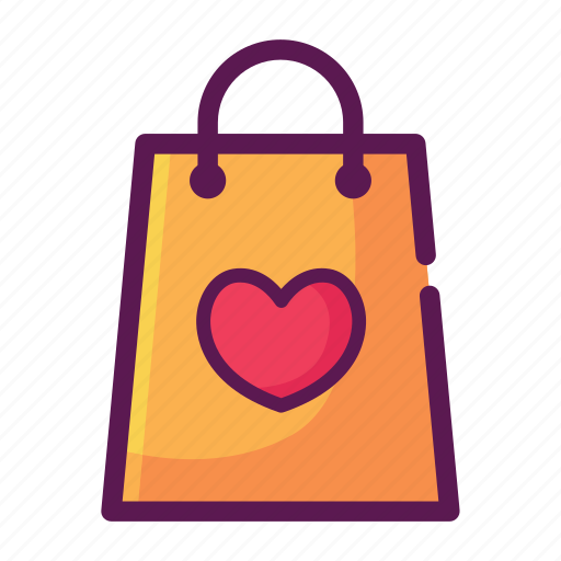 Bag, love, shop, shopping, valentine icon - Download on Iconfinder