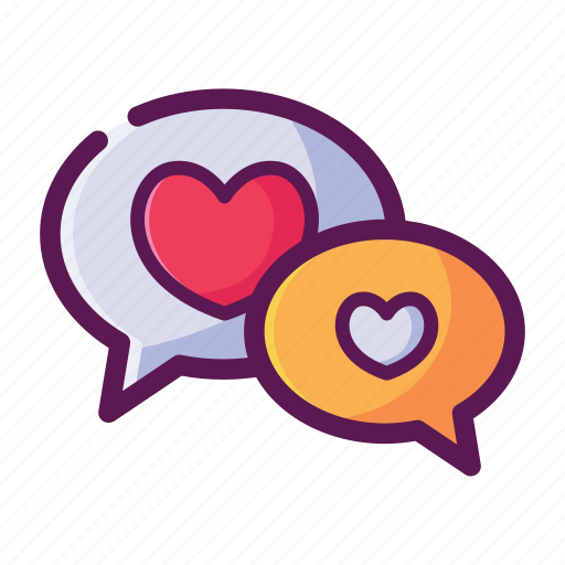 Chat, love, message, talk, valentine icon - Download on Iconfinder