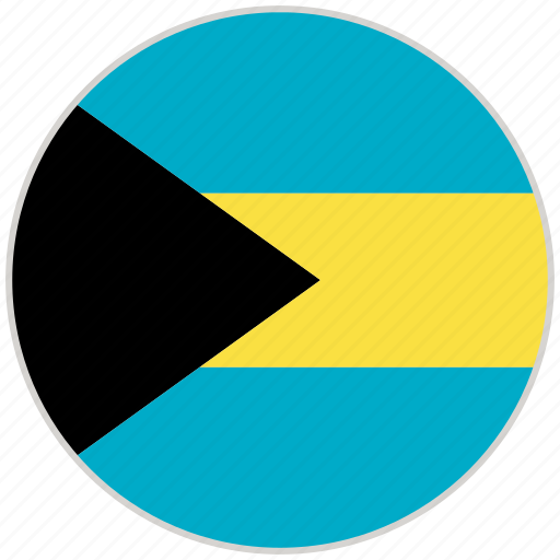 Bahamas, circular, country, flag, national, national flag, rounded icon - Download on Iconfinder