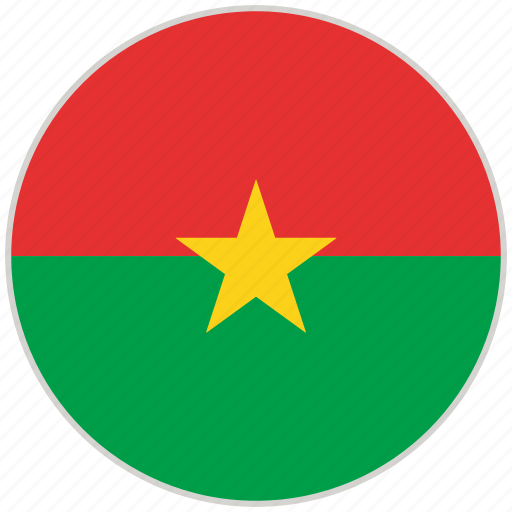 Burkina faso, circular, country, flag, national, national flag, rounded icon - Download on Iconfinder