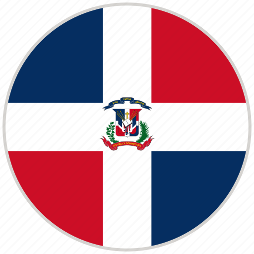 Circular, country, dominican republic, flag, national, national flag, rounded icon - Download on Iconfinder