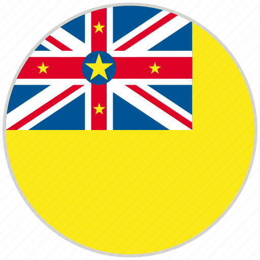 Circular, country, flag, national, national flag, niue, rounded icon - Download on Iconfinder